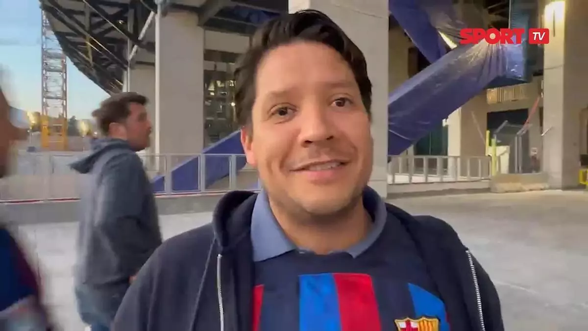 Gustavo Alberto, el socio del Barça que vive al lado del Bernabéu: "En mi colegio de Venezuela se jugaba con los colores blaugrana"