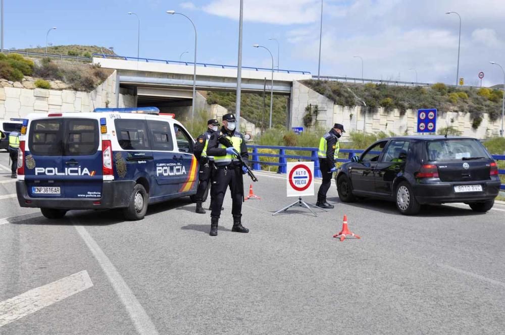 Controles Policiales en el Puerto de la Torre