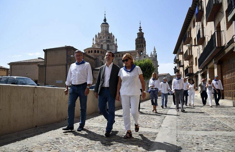 Visita de Pablo Casado a Tarazona