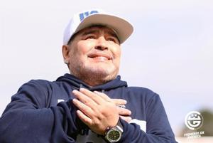 Diego Armando Maradona.