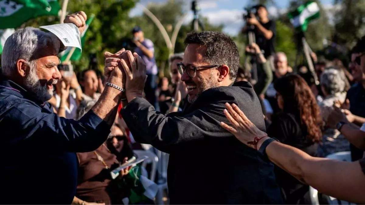 El líder de Adelante Andalucía, los gran triunfadores de estas elecciones