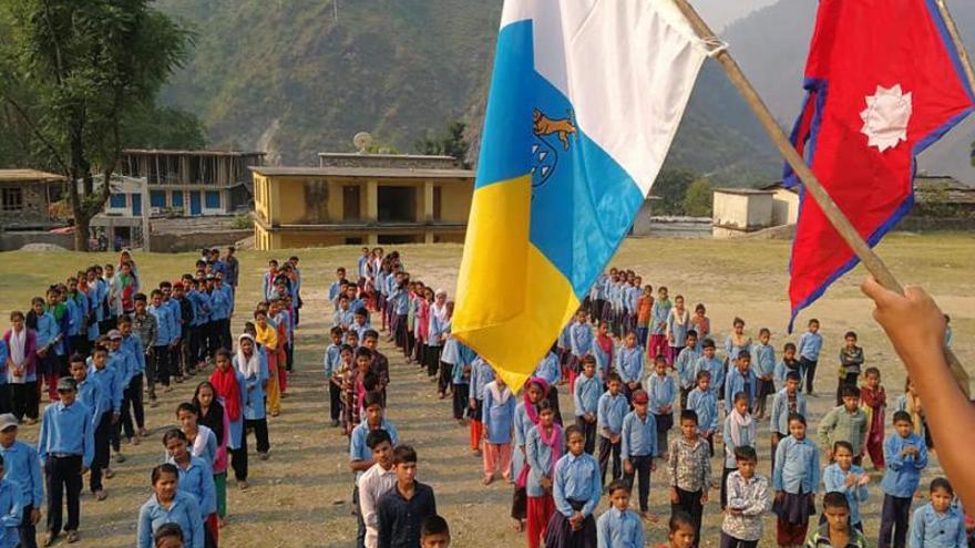 Ucrania es la nueva misión de Dona Vida, la ONG grancanaria de ayuda a Nepal