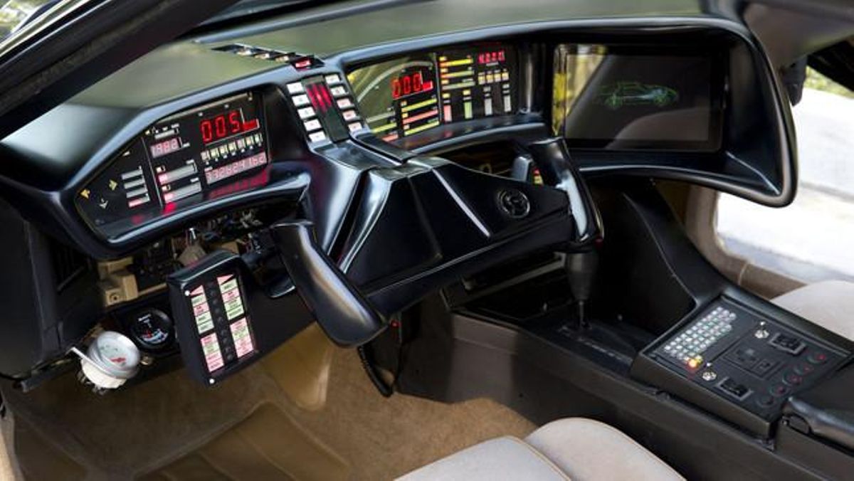 La consola interior de ’Kitt’.