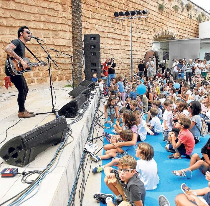 Un festival infantil  con música y talleres creativos toma Es Baluard