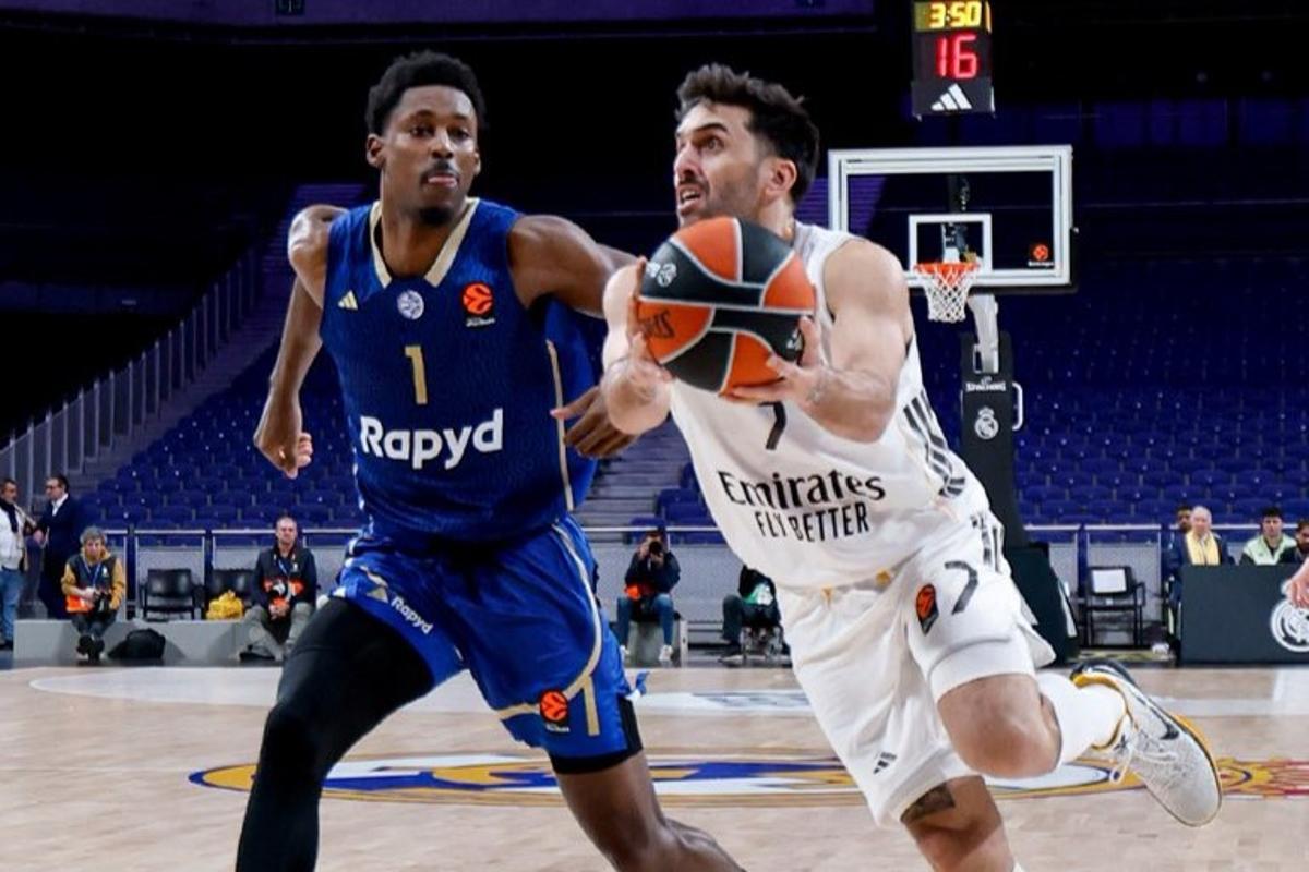 Campazzo animó al Madrid tras el descanso para llevarse una cómoda victoria ante el Maccabi