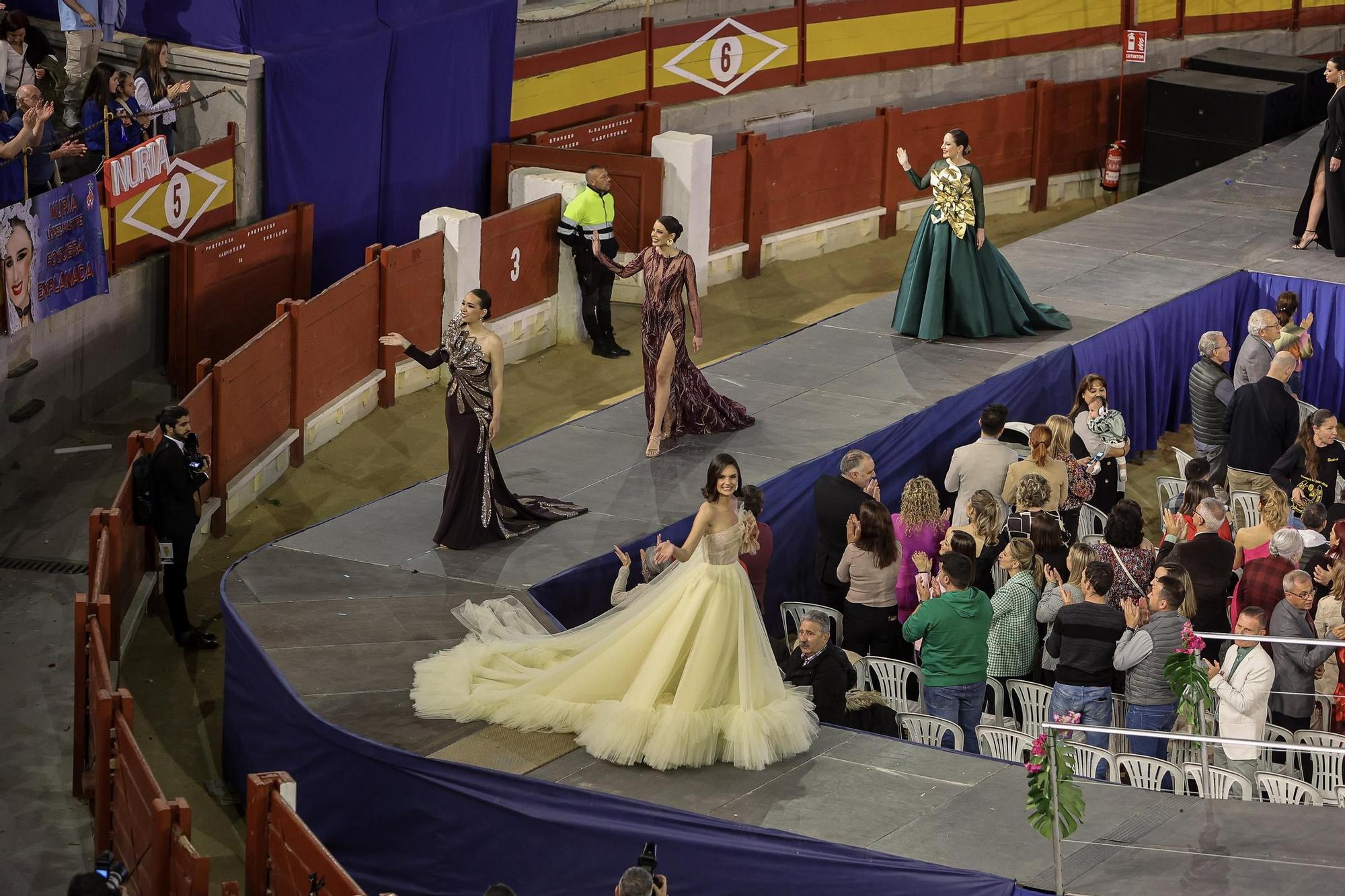 Así ha sido la Gala de las Candidatas adultas en la Plaza de Toros de Alicante