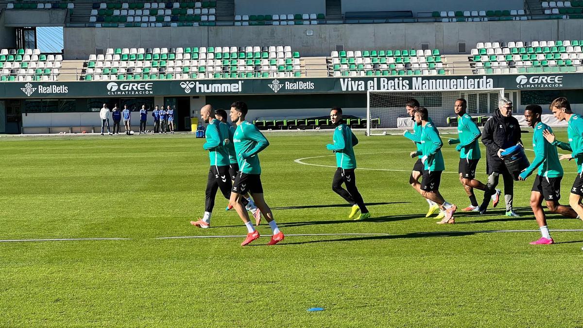 Vídeo | Último entrenamiento del Betis previo al partido de Europa League contra el Utrecht
