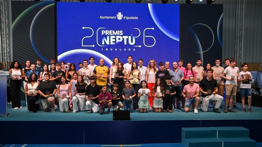 Els Premis Neptú reconeixen el talent i els valors de l’esport igualadí