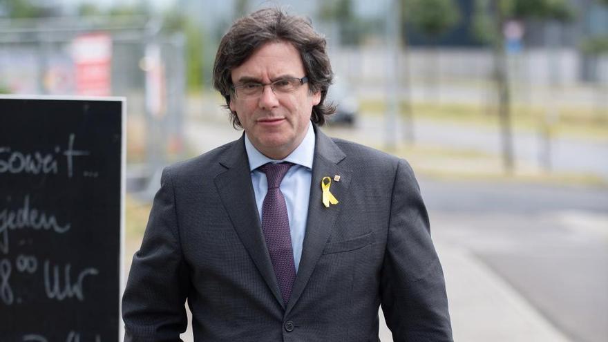 El expresidente catalán Carles Puigdemont.