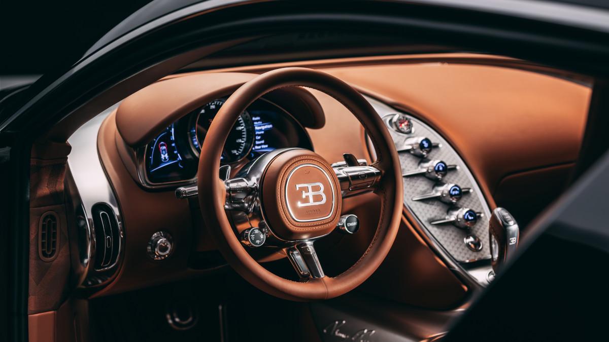 Interior del Bugatti F.K.P. Hommage