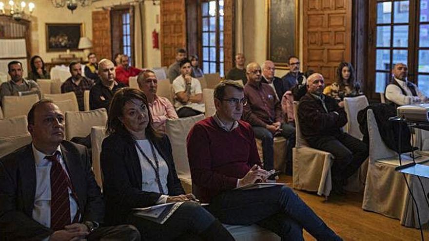 Asistentes al seminario organizado en el Parador de Zamora sobre Ternera de Aliste.