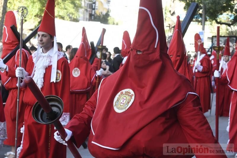 Procesión de los ''coloraos'' de Murcia