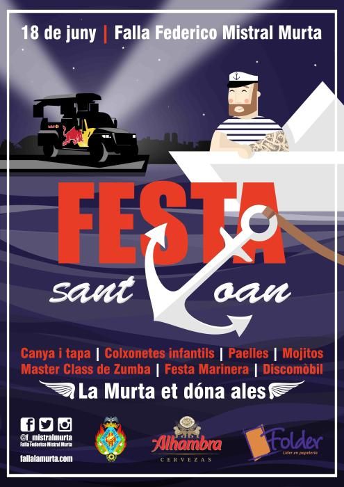 Los carteles de la fiesta de San Juan