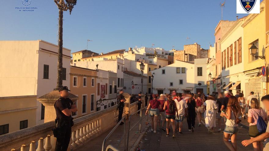 Las fiestas de Sant Joan de Ciutadella terminan con diez detenidos
