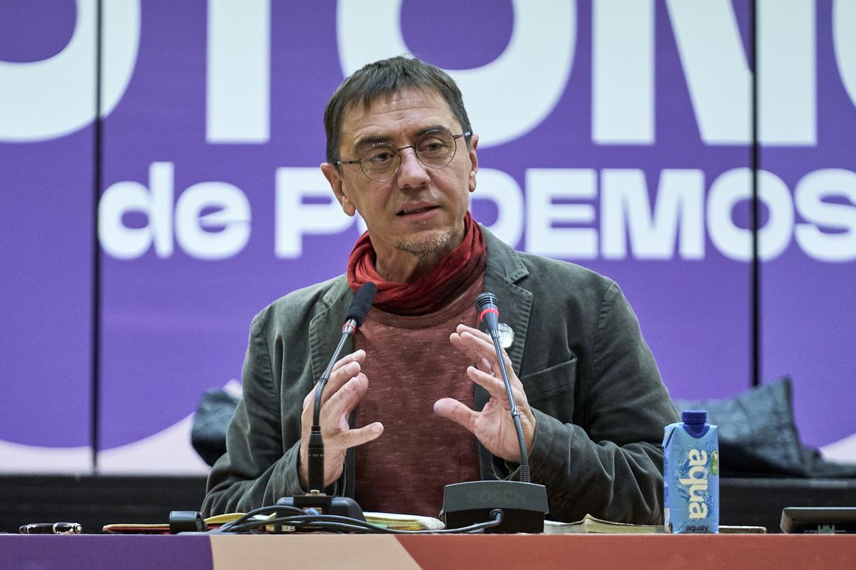 El cofundador de Podemos Juan Carlos Monedero.