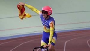 Adriana Vargas, al Campionat d’Espanya de Pista Júnior i Cadet