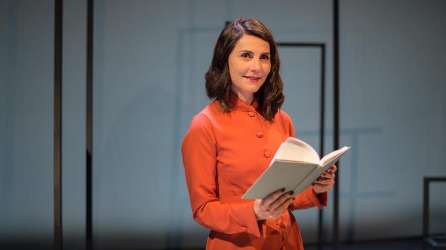 Ana Férnandez, durante una representación de &#039;El lunar de Lady Chatterley&#039;