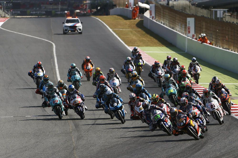 Carrera de Moto3 del GP de Cataluña de MotoGP