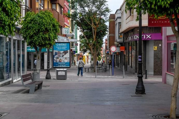 25-03-20 GRAN CANARIA. TELDE. TELDE. Recorrido por la ciudad de Telde para vera su desolación.   Fotos: Juan Castro.  | 25/03/2020 | Fotógrafo: Juan Carlos Castro