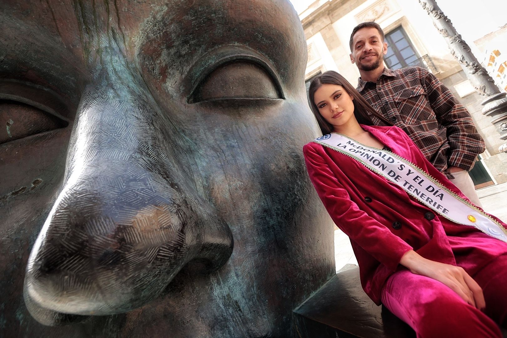 Hirisley Jiménez, candidata a Reina del Canaval de Santa Cruz de Tenerife