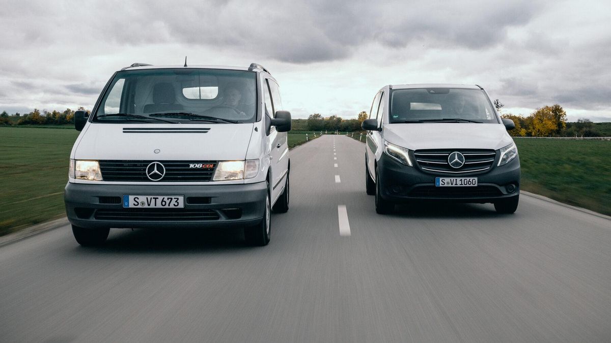 La Mercedes-Benz Vito cumple 30 años.