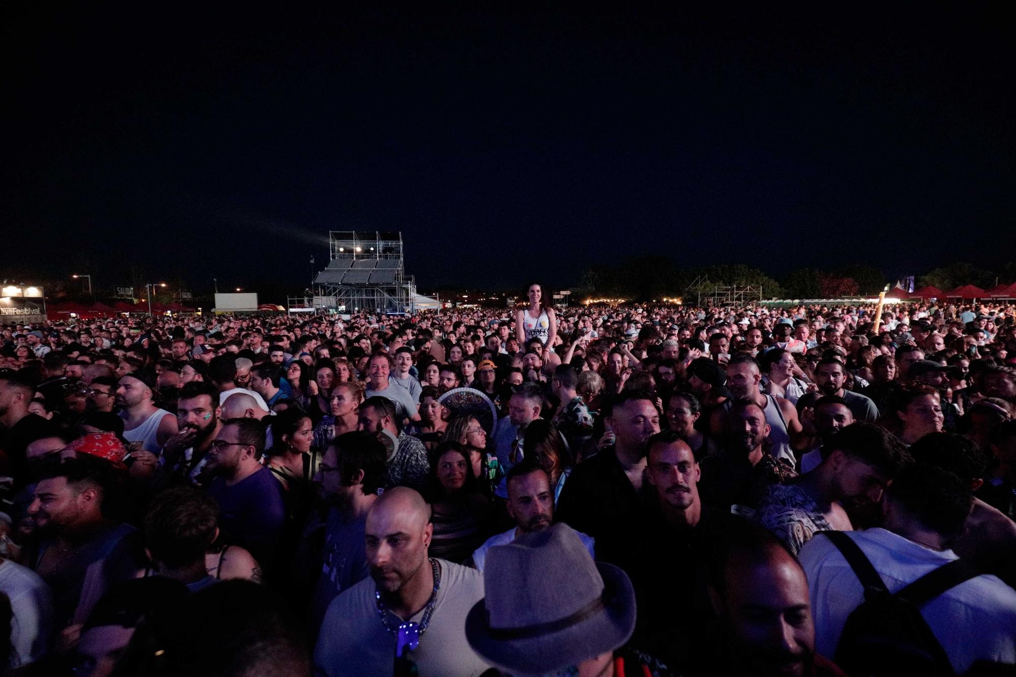 Mallorca Live Festival. A la espera del inicio de Aguilera.