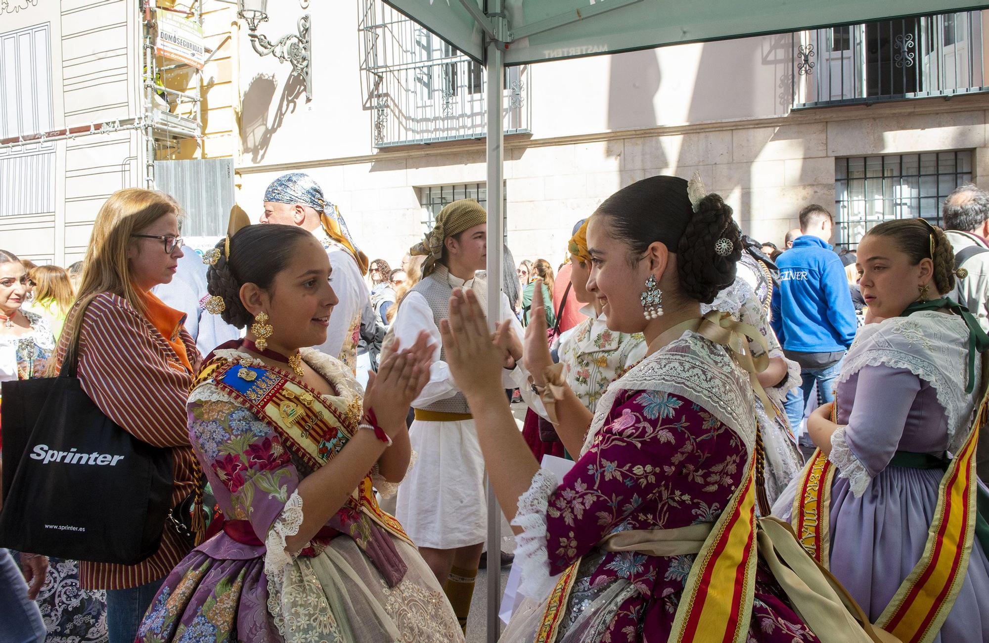 Fiesta Fallera en la Diputació