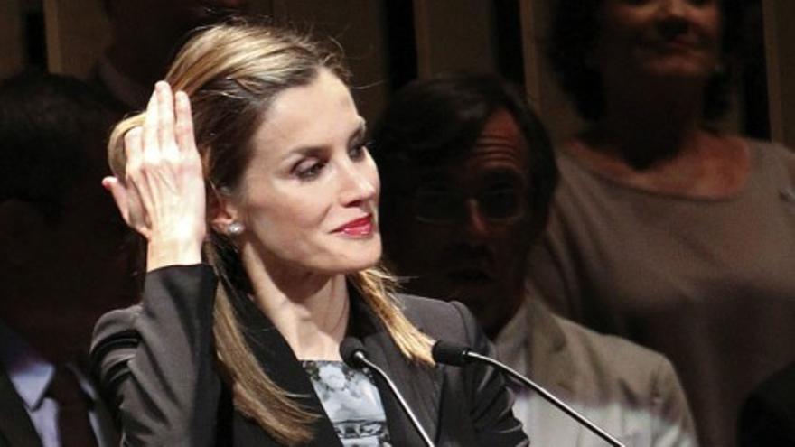 Doña Letizia se da un baño de popularidad en el País Vasco