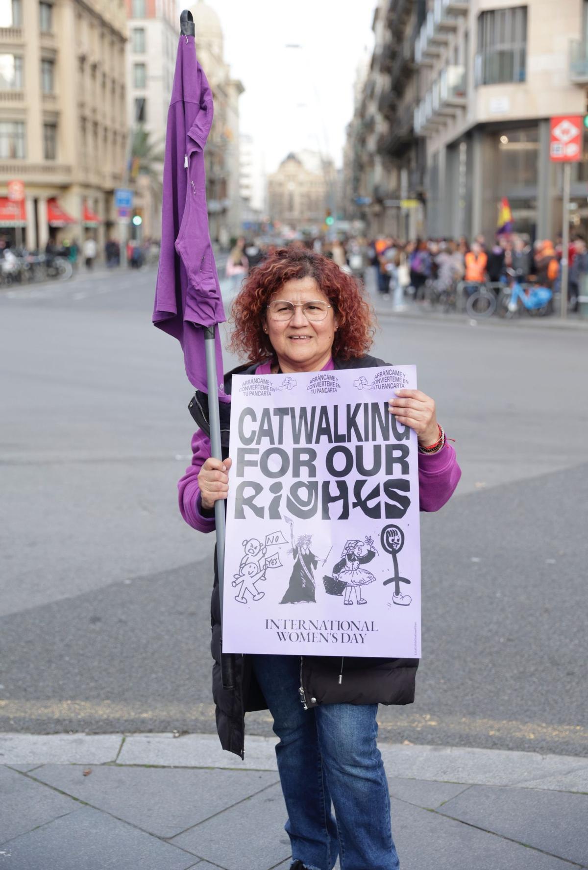 Manifestación del 8-M en Barcelona