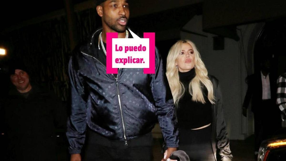 Tristan Thompson y Khloé Kardashian por las calles de Los Ángeles