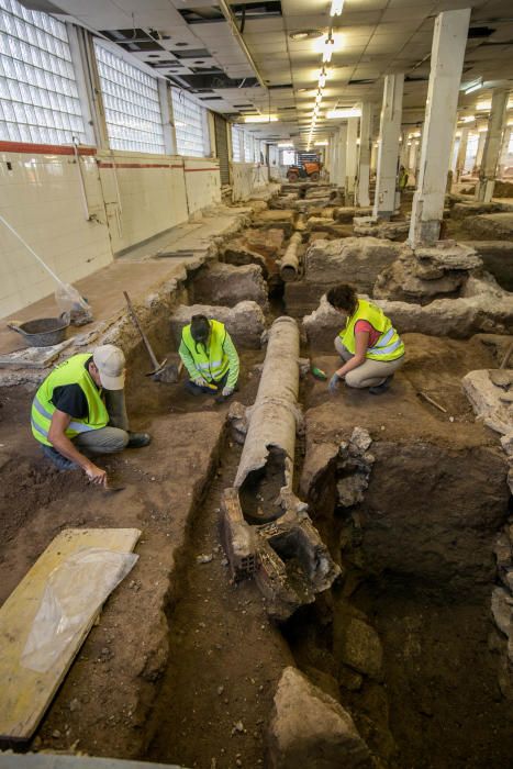 Aparcisa ha calificado de "desastre" el estado de la estructura y de los restos hallados hasta el momento.