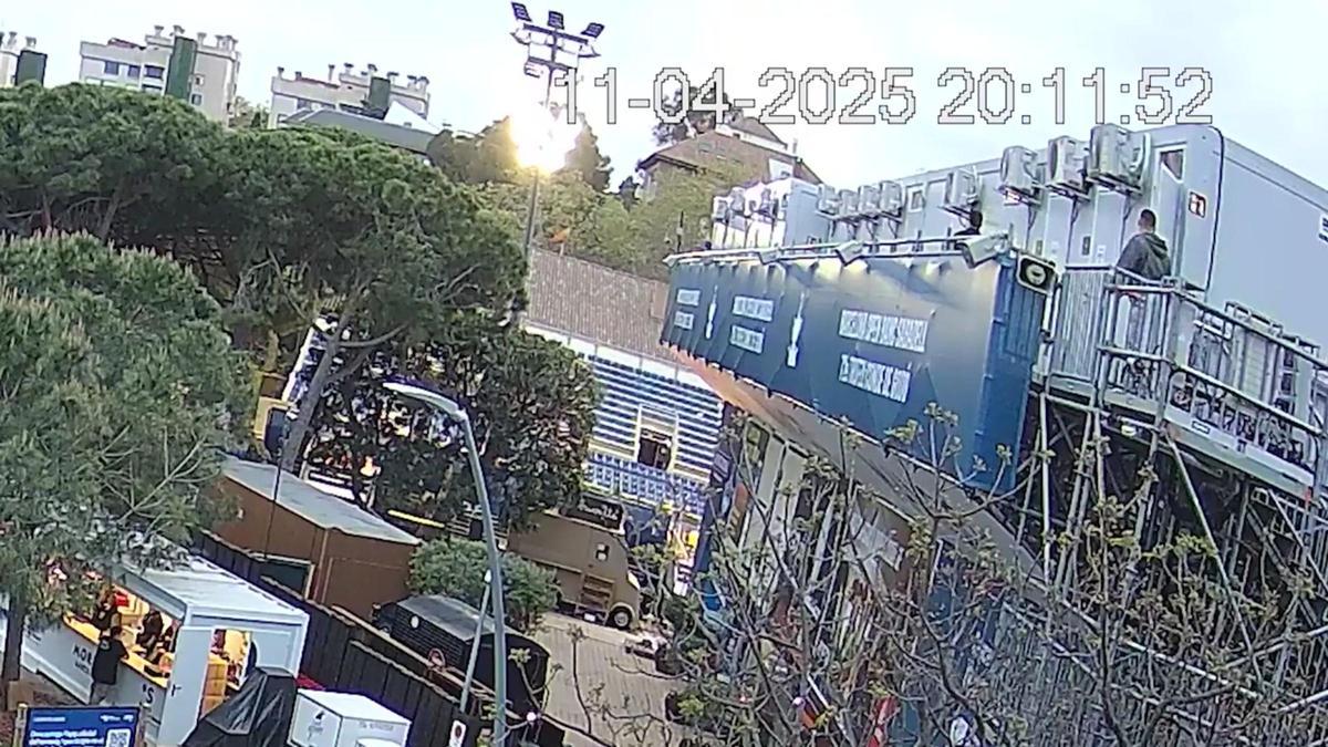 Dos ladrones roban material audiovisual en el torneo Open Banc Sabadell de tenis