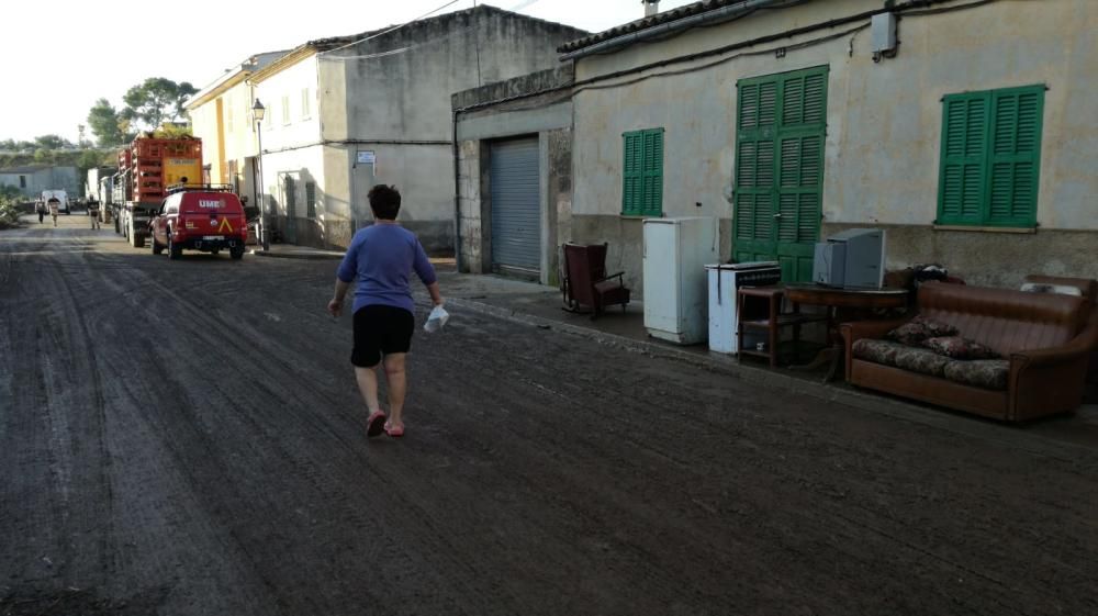 La UME trabaja para devolver la normalidad a Sant Llorenç