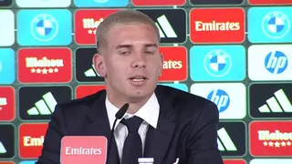 Mastantuono, en su presentación con el Madrid: "El mejor jugador del mundo es Messi"
