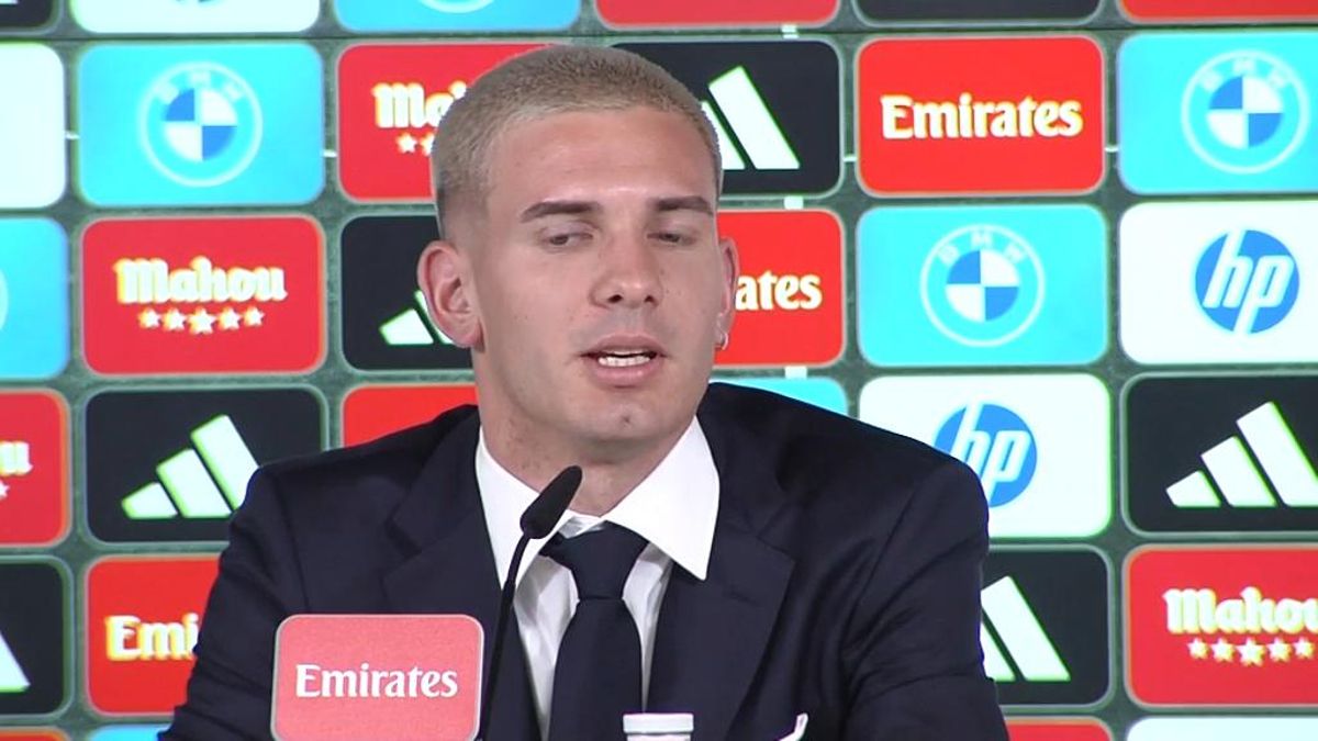 Mastantuono, en su presentación con el Madrid: “El mejor jugador del mundo  es Messi”