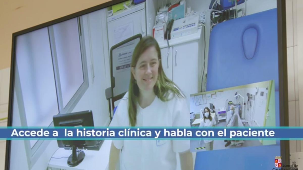 'Telemedicina': ejemplo de una consulta por videollamada con el especialista.