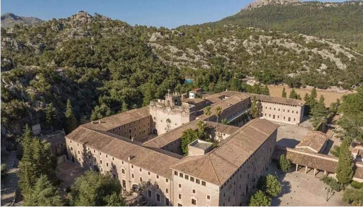 Das Kloster von Lluc auf Mallorca ist auch bei Wanderern und Radfahrern beliebt