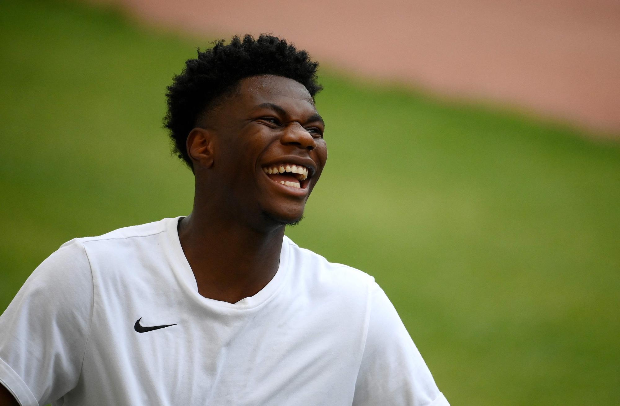 Tchouameni, en la concentración de la Selección de Francia.