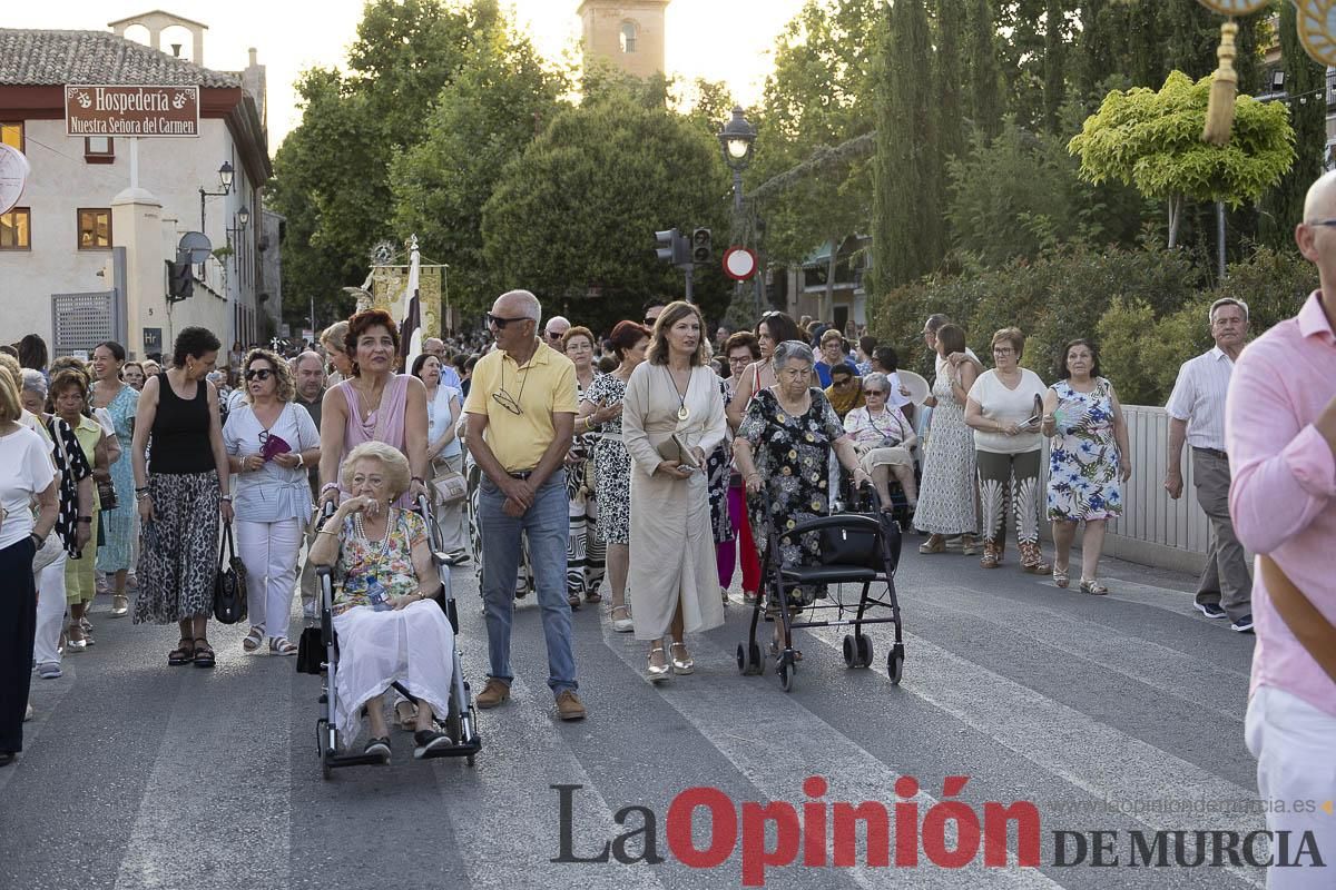 Procesión de la Virgen del Carmen en Caravaca