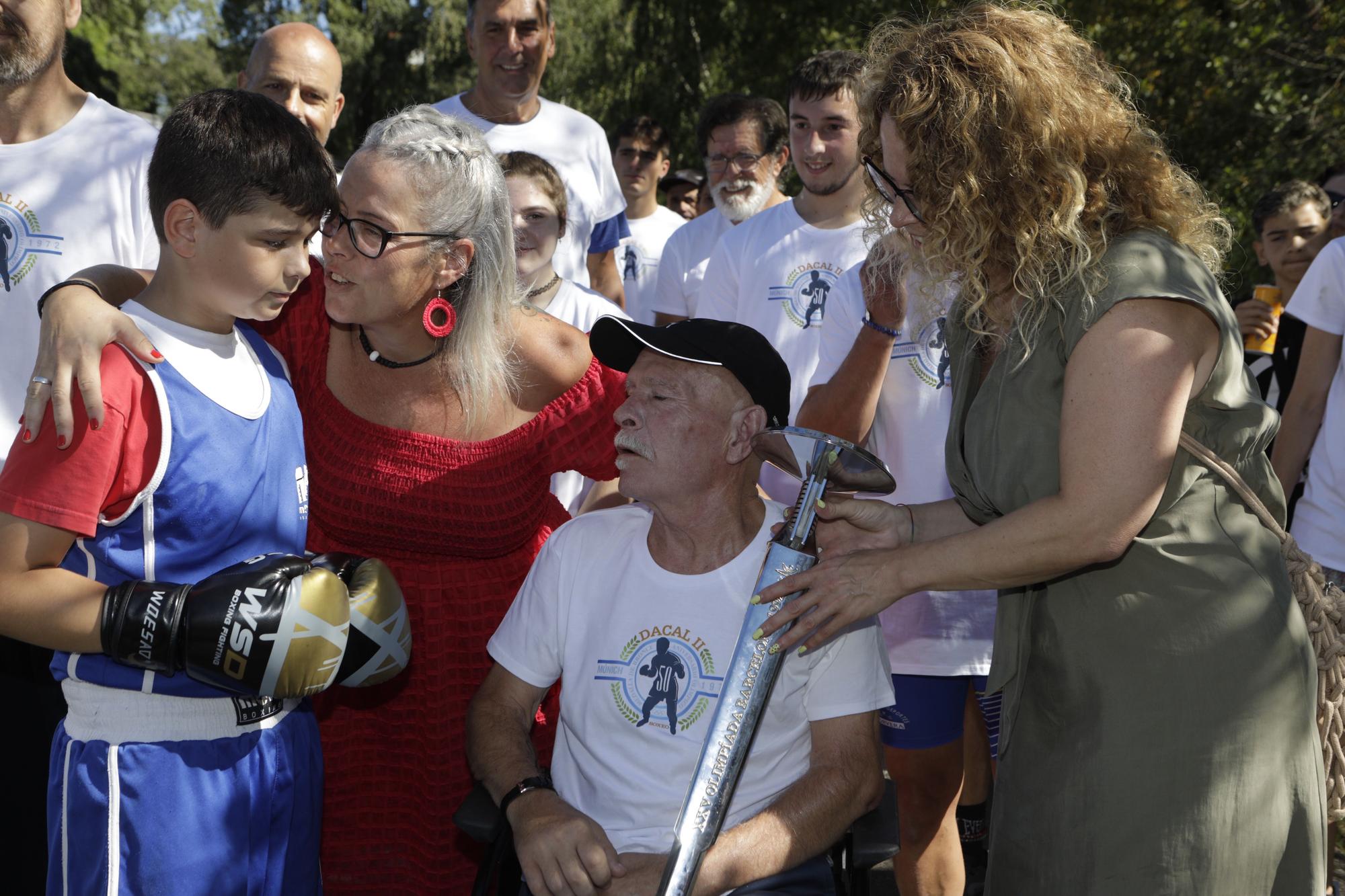 Avilés homenajea a Dacal en el 50º. aniversario de su bronce en Múnich