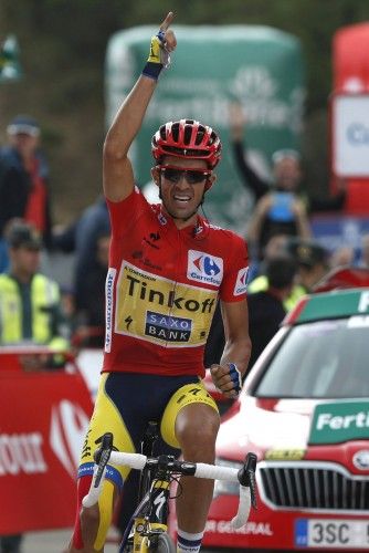Alberto Contador se ha impuesto en Somiedo y amplía diferencias en la general