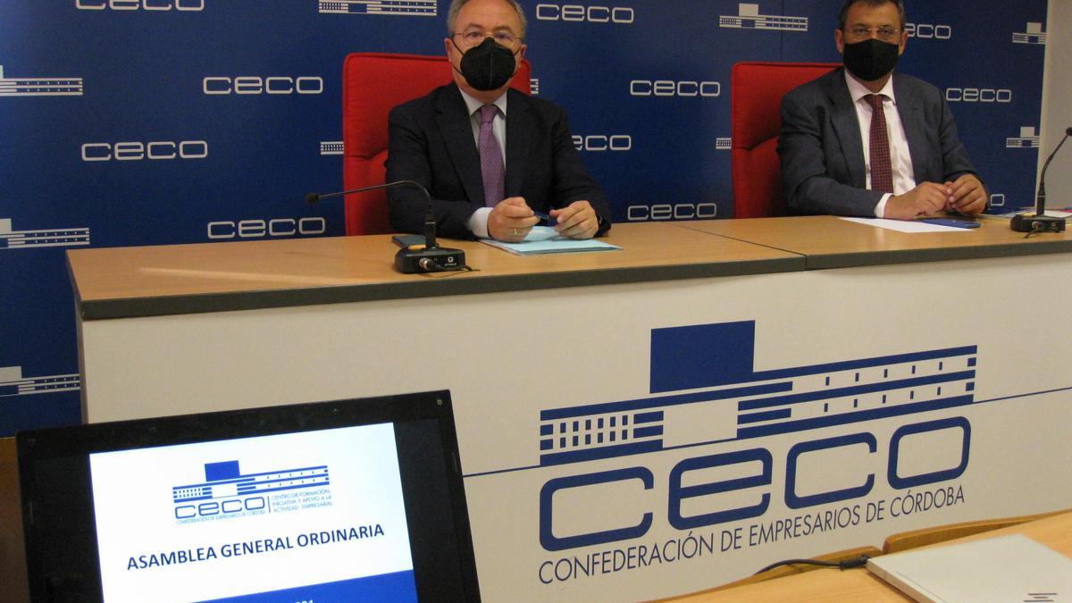 Antonio Díaz ha presidido la asamblea general de CECO, que se ha desarrollado de forma virtual.