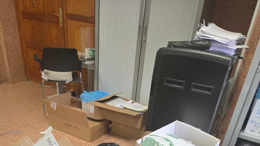 Suciedad acumulada en los juzgados de Granadilla de Abona y La Orotava