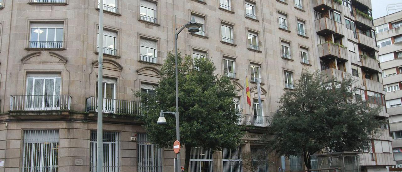 Sede en Ourense de la Tesorería General y del Instituto Nacional de la Seguridad Social. | // IÑAKI OSORIO