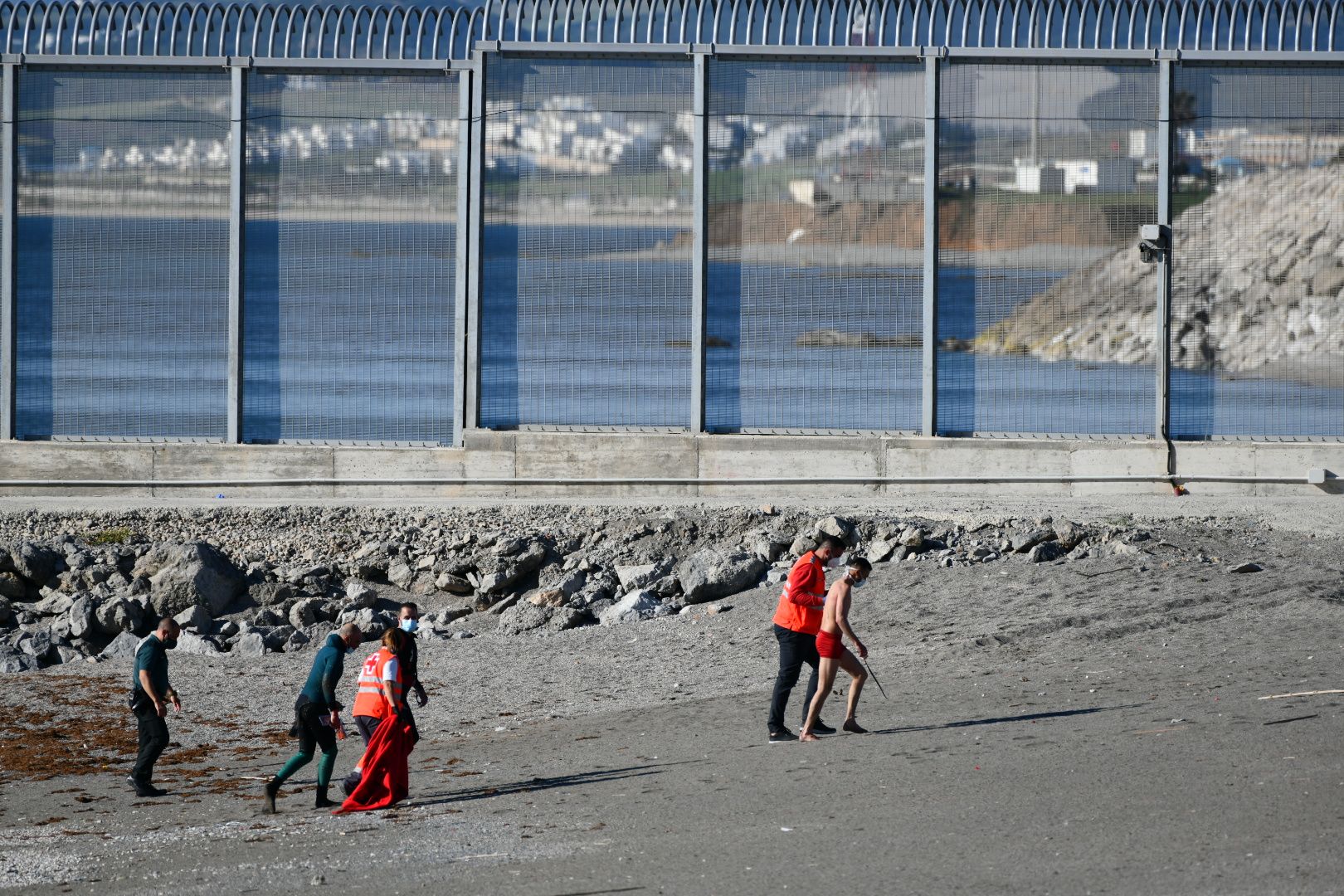 Ceuta vive uno de los episodios de entrada masiva de inmigrantes más numeroso de los últimos años