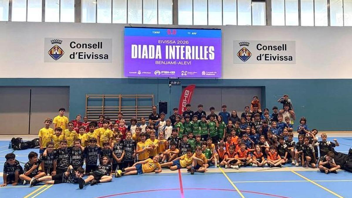 El balonmano ibicenco presume de cantera.