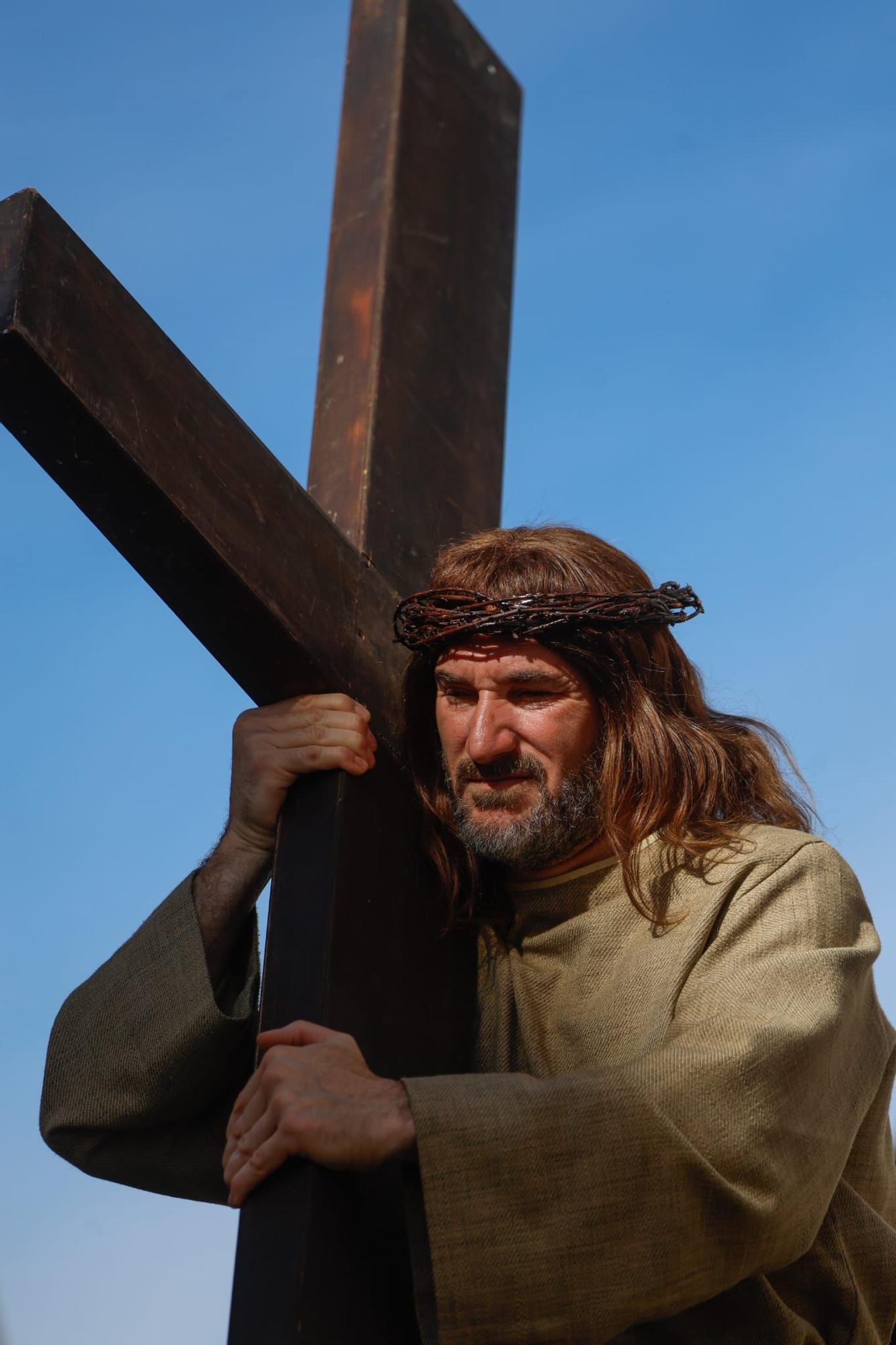 La espectacular plástica de la Semana Santa Marinera