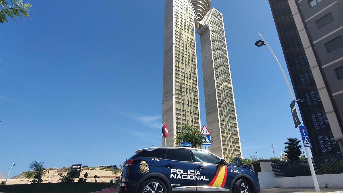Imagen de archivo de la Policía Nacional en Benidorm.