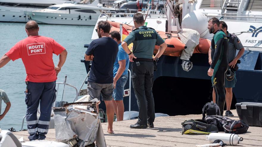 El fallecido tras ser arrollada una lancha por un ferri en Ibiza no resultó decapitado