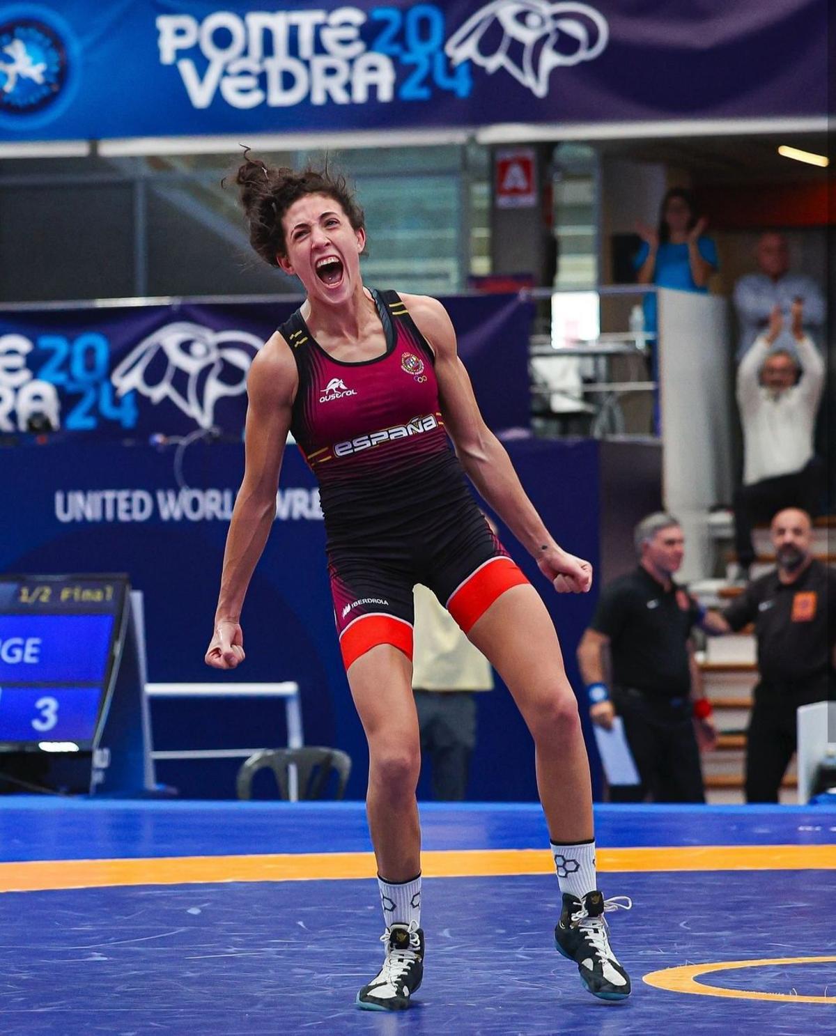 Carla Jaume, plata en el Mundial sub-20 de lucha